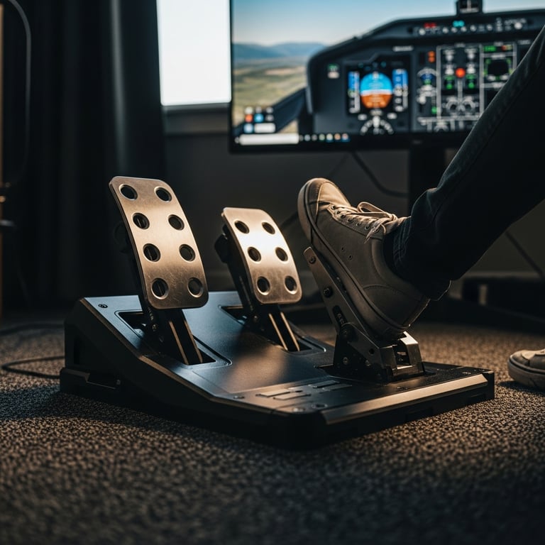 Essential Rudder Pedals for Enhanced Flight Sim Immersion