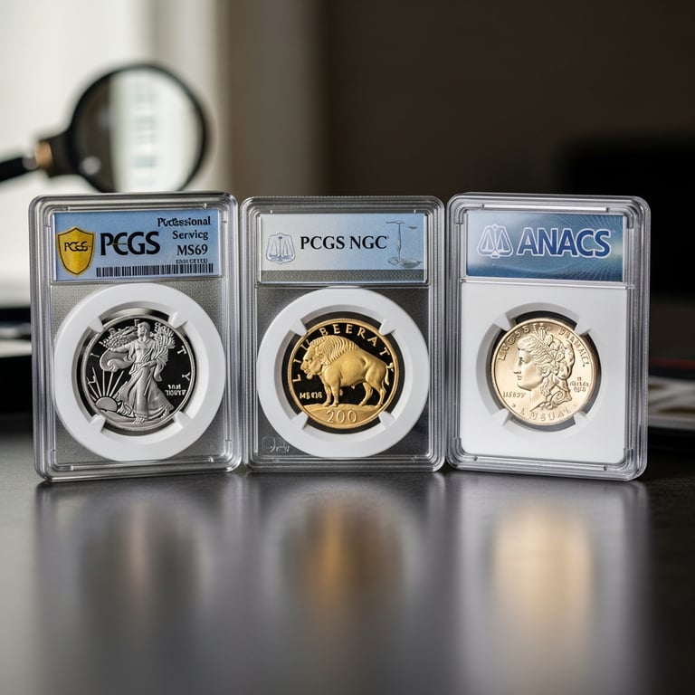 Top Professional Coin Grading Services (PCGS vs. NGC vs. ANACS)