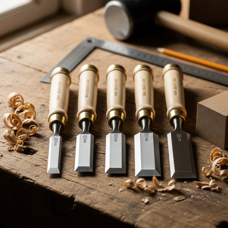 Top 5 Bevel-Edge Chisel Sets for Beginner Woodworkers