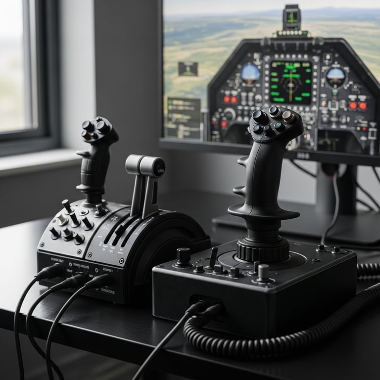 Top HOTAS Systems for Ultra-Realistic Combat Flight Sims