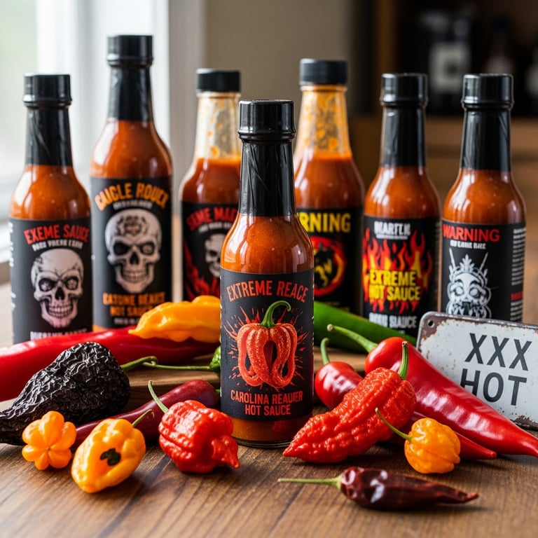 The Hottest Hot Sauces for Extreme Spice Enthusiasts
