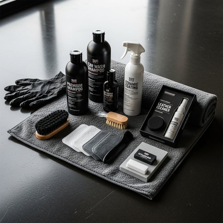 Essential Car Detailing Products for Luxury Vehicle Owners
