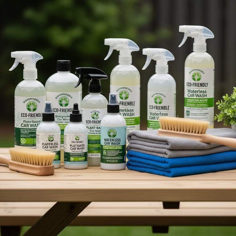 Top Eco-Friendly Car Wash Soaps and Waterless Cleaners for a Green Routine