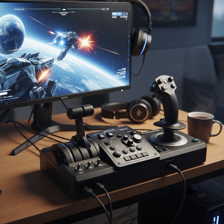 Top HOTAS Systems for Space Combat Sims (Star Citizen & Elite Dangerous)
