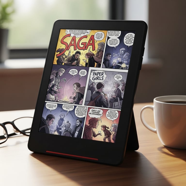 Best Color E-Readers for Reading Comics and Graphic Novels in 2024