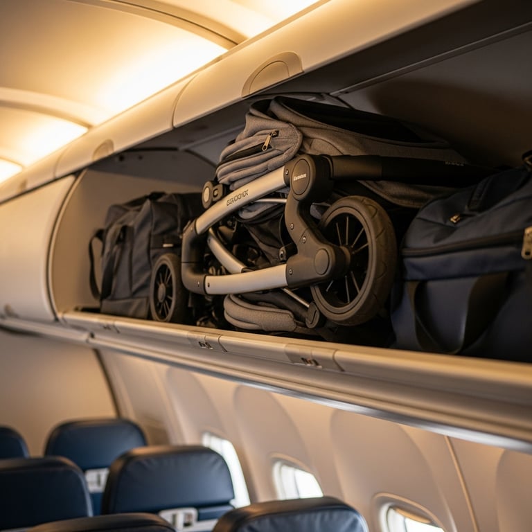 Top Travel Strollers that Fit in an Airplane Overhead Bin for 2026