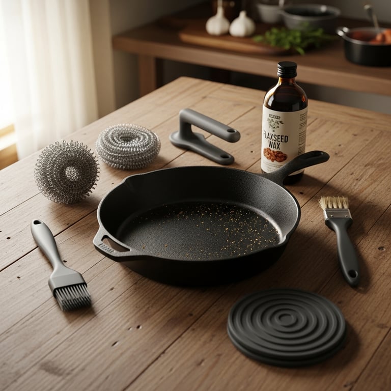 Essential Cast Iron Skillet Accessories for Optimal Care and Cooking