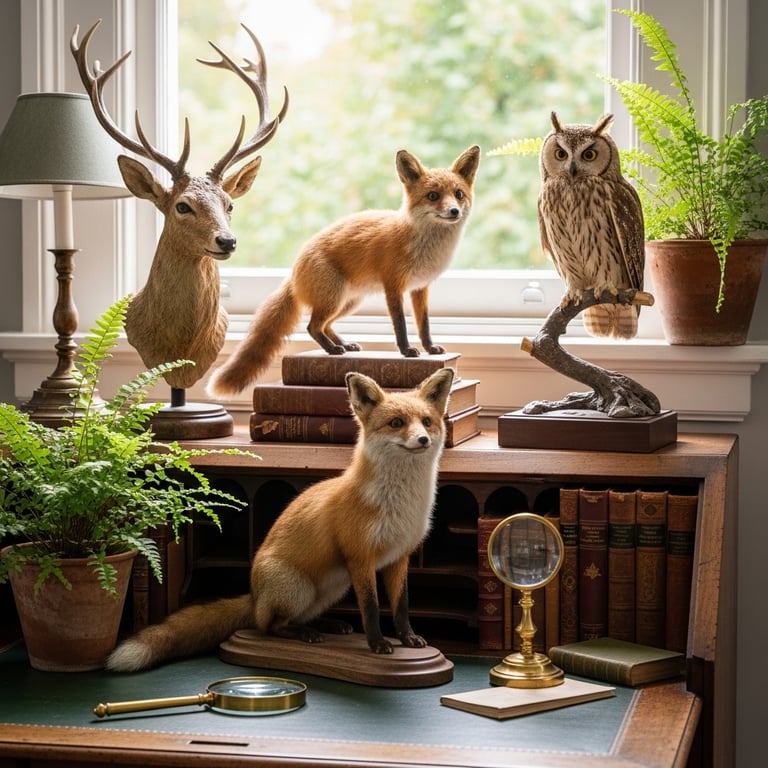 Top Online Retailers for Ethically Sourced Vintage Taxidermy