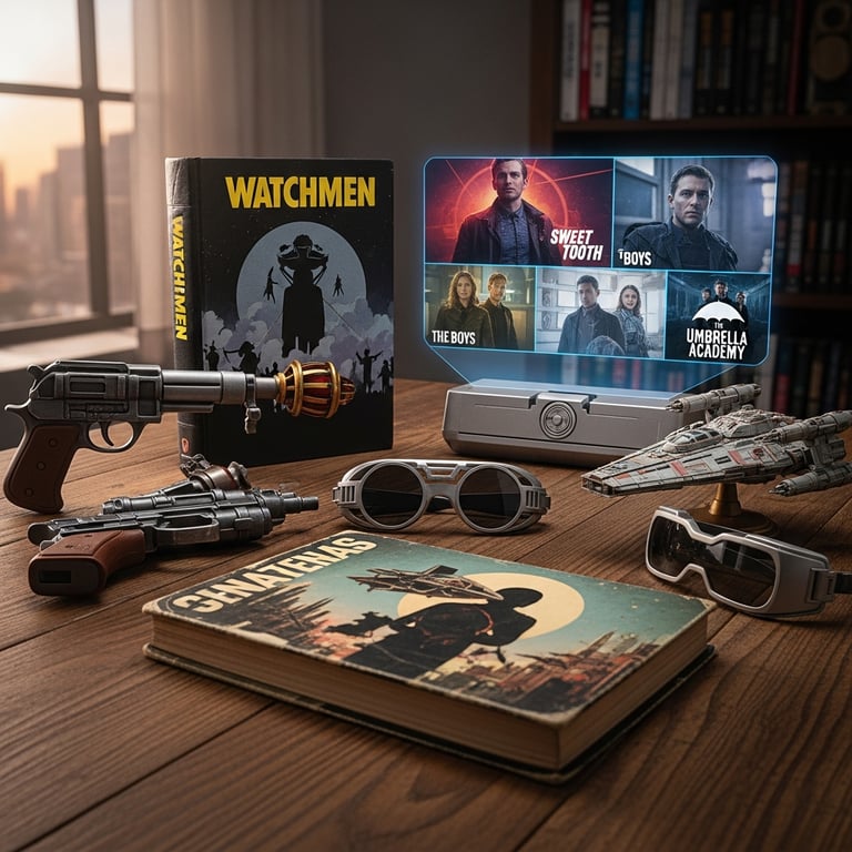 Best Sci-Fi TV Series Adapted From Graphic Novels