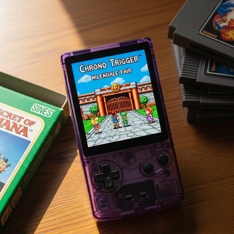 Top 10 Classic SNES RPGs Perfect for Vertical Retro Handhelds