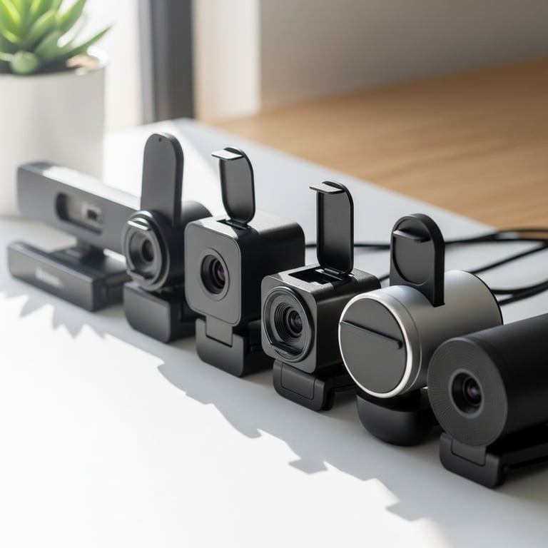 Top Budget Webcams with Integrated Privacy Shutters for Home Office Security