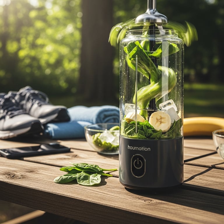 Top Portable Blenders for On-the-Go Nutrition