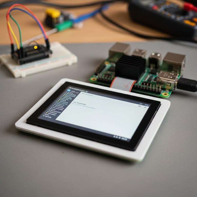 Top Touchscreen Displays for Compact Raspberry Pi Project Builds