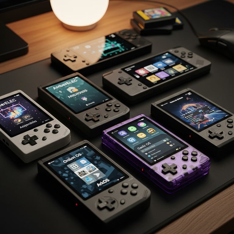 Top Custom Firmware Options for Anbernic and Miyoo Handhelds