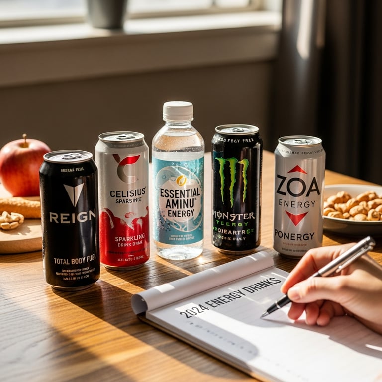Best Sugar-Free Energy Drinks for a Sustained Boost in 2024