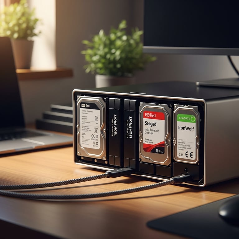 Top Multi-Bay External HDD Enclosures for Home Data Archiving