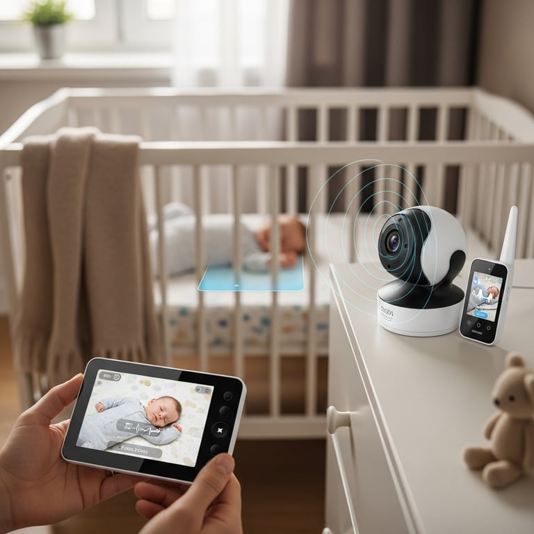Best Video Baby Monitors with Contactless Breathing & Movement Tracking