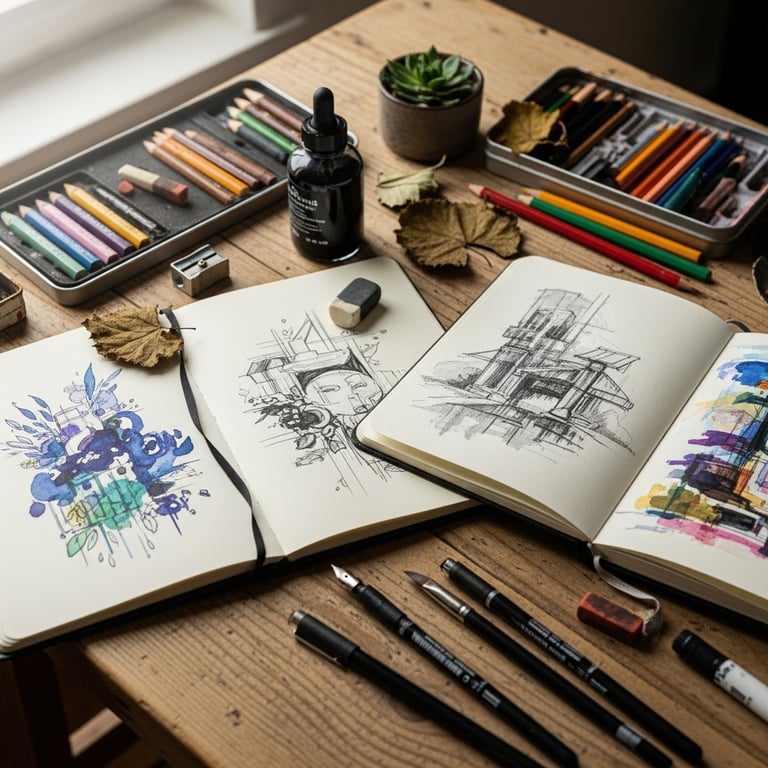 Underrated Sketchbook Brands for Heavy Ink and Dry Media