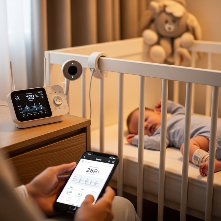 Most Reliable Baby Monitor Systems with Integrated Health Tracking (Oxygen & Heart Rate)