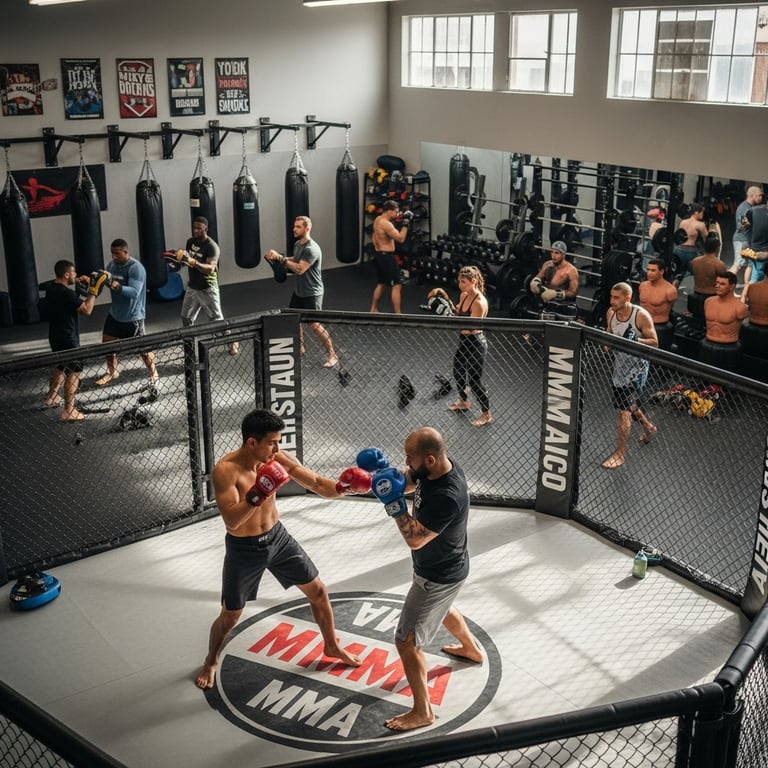 Top-Rated MMA Training Gyms in California for Aspiring Fighters