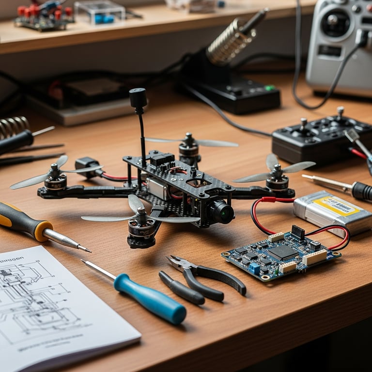 Best Beginner-Friendly DIY Drone Kits for Learning Basic Electronics & Flight
