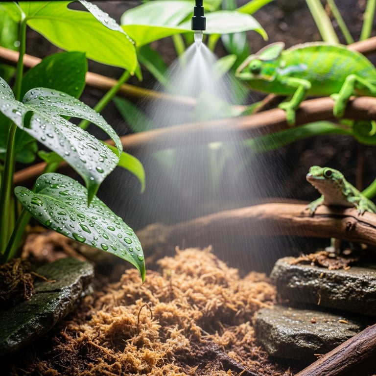 Essential Automatic Misting Systems for Tropical Reptile Habitats