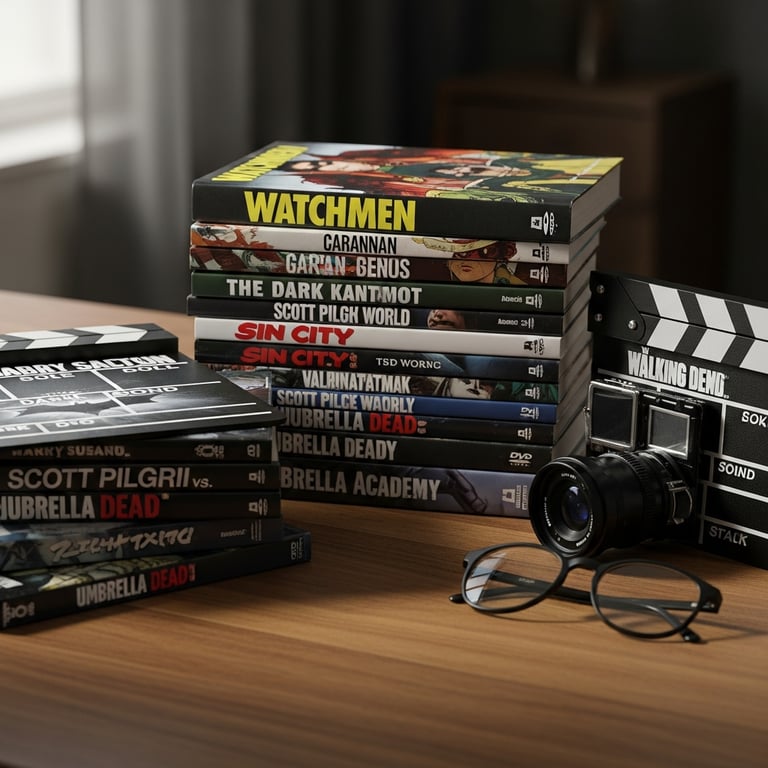 Essential Graphic Novel Adaptations: Movies & TV Shows