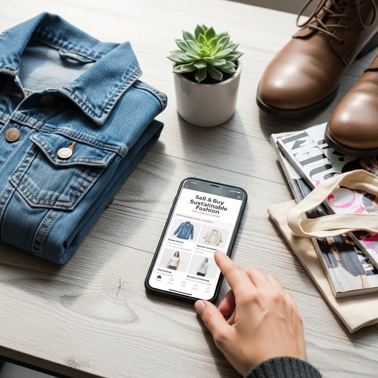 Best Apps for Selling and Buying Second-Hand Sustainable Fashion