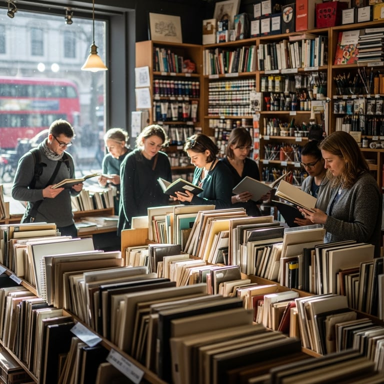 Top Art Supply Stores in London for Sketchbook Enthusiasts