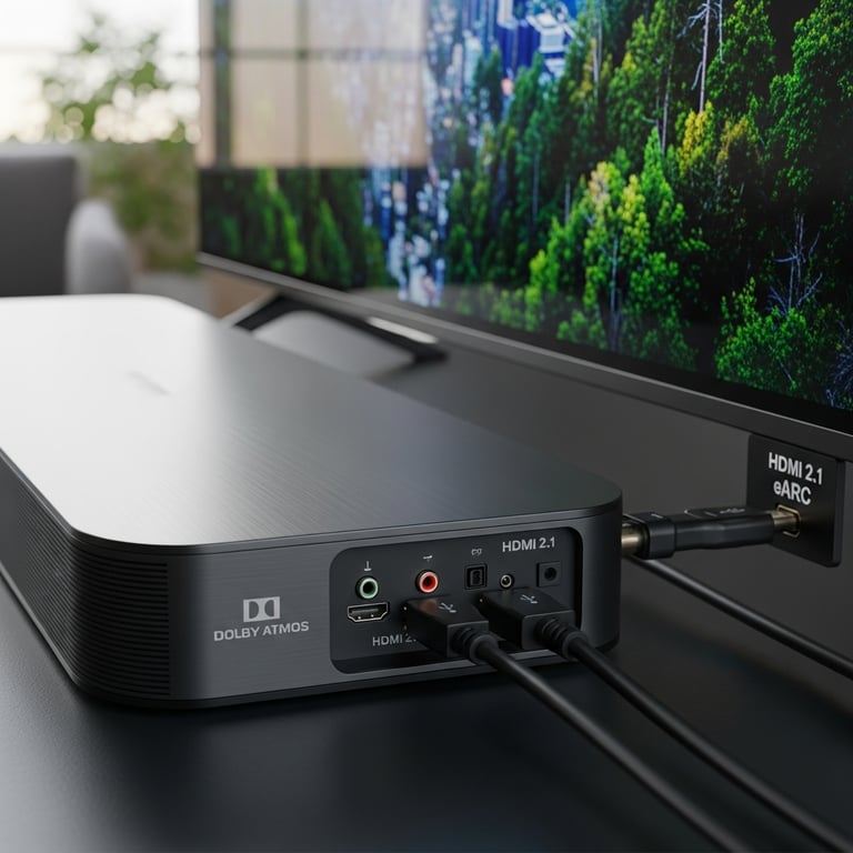 Best Dolby Atmos Soundbars with HDMI 2.1 Passthrough for 4K TVs