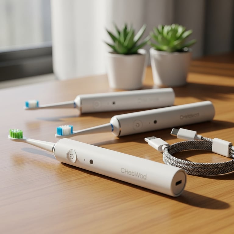 Best Travel Electric Toothbrushes with USB-C Charging and Long Battery Life