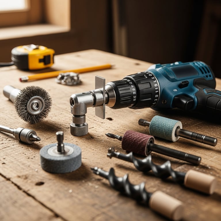 Must-Have Power Drill Attachments for Beyond Basic Drilling
