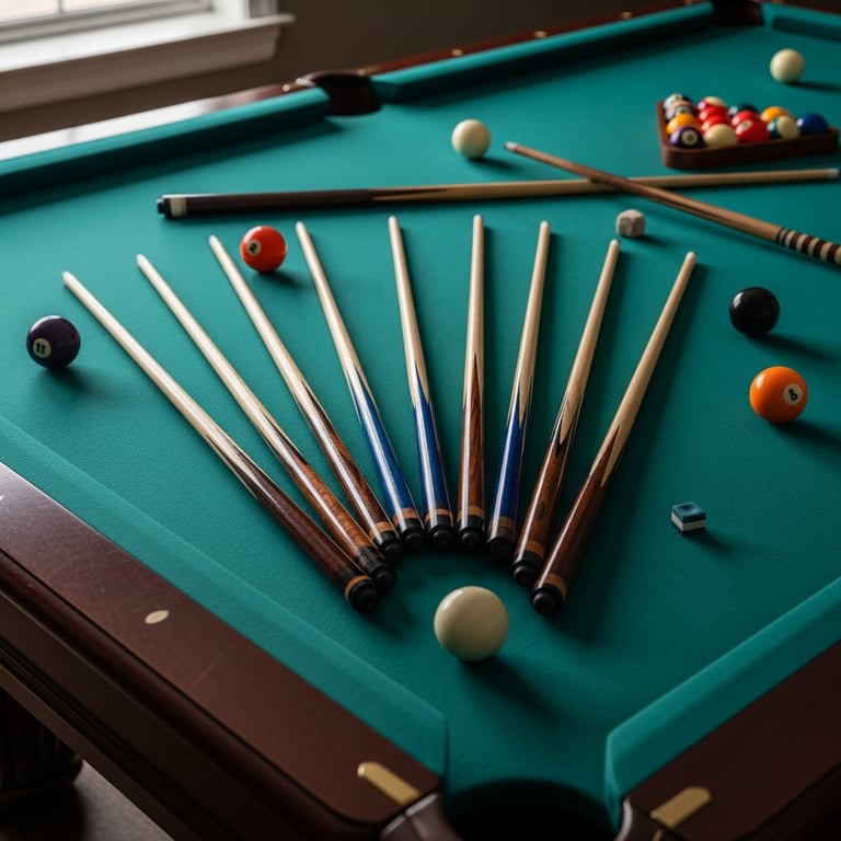 Best Billiard Cues Under $300 for Intermediate Players