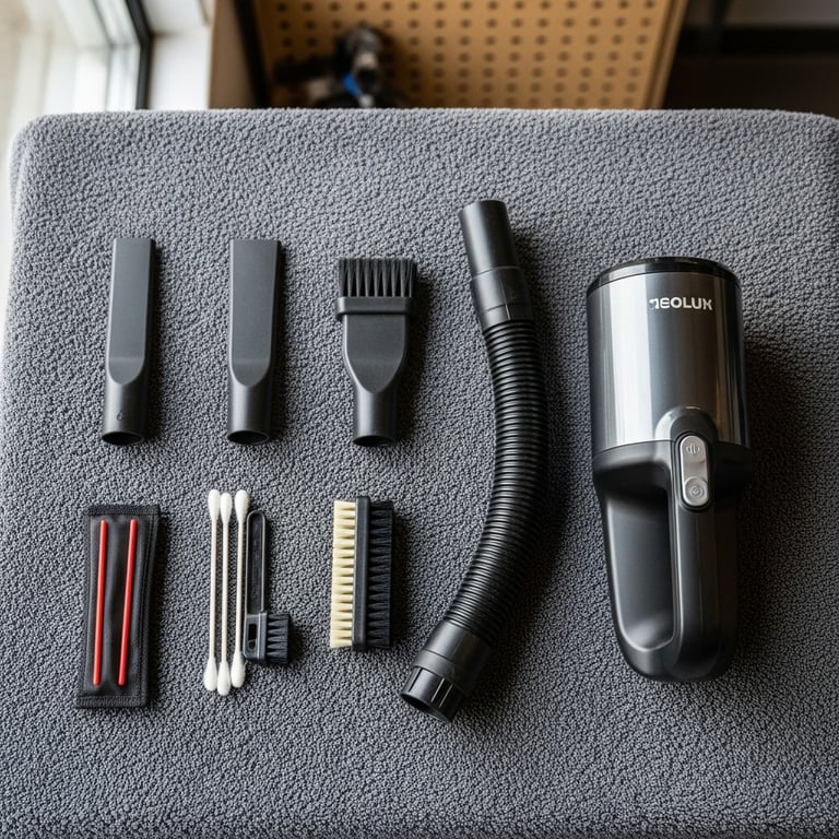 Essential Car Detailing Vacuum Attachments & Kits for Enthusiasts