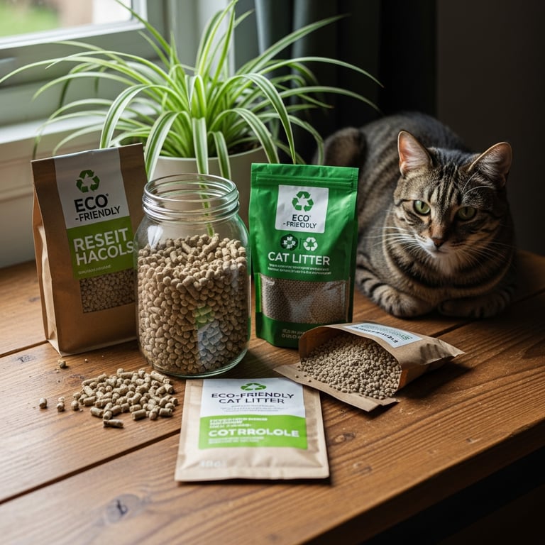 Top 7 Eco-Friendly Cat Litter Brands for a Greener Home