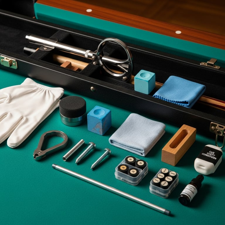 Essential Billiard Accessories for Your Cue Case