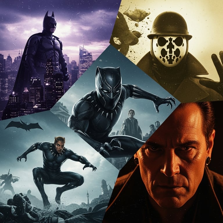 Best Graphic Novel to Live-Action Movie Adaptations