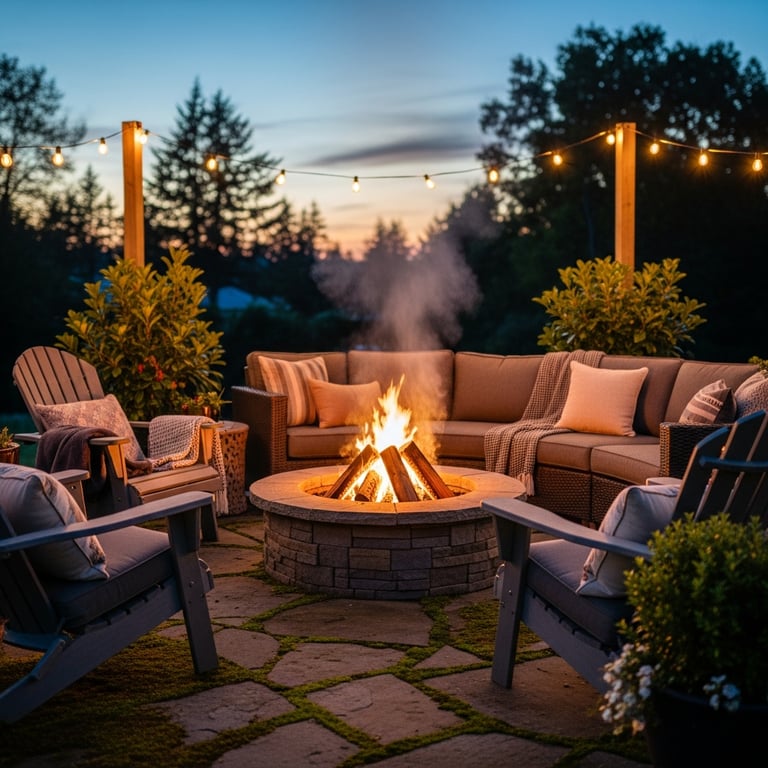 Top-Rated Outdoor Seating for a Cozy Fire Pit Lounge