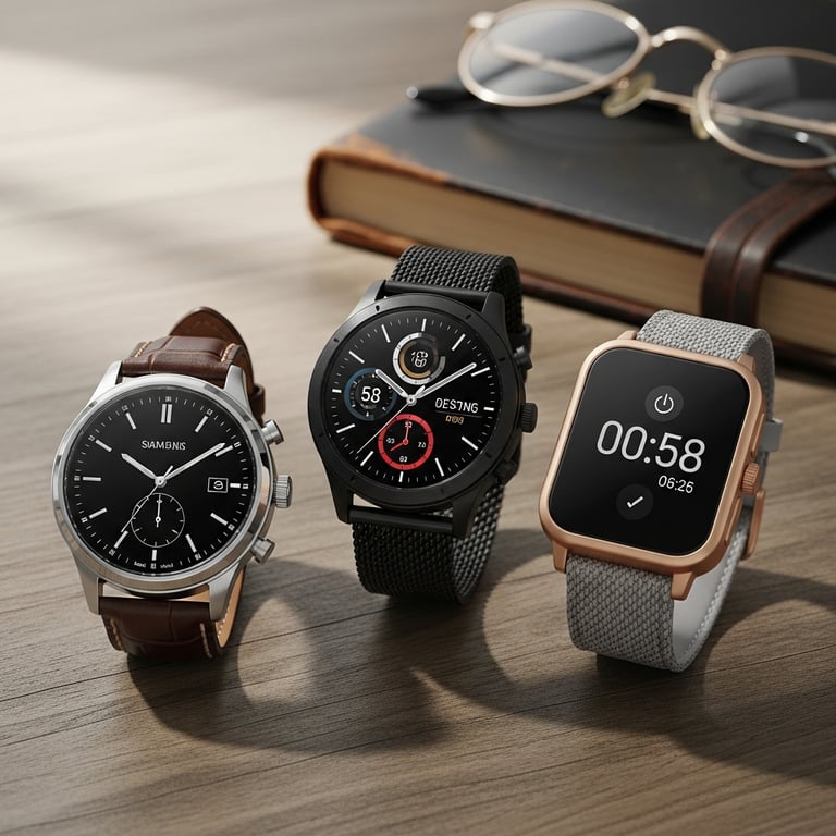 Most Stylish Smartwatches for Men: Blending Tech and Classic Aesthetics