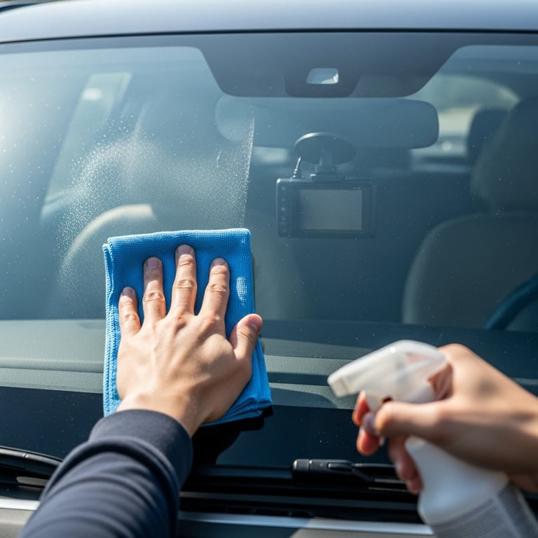 Best Windshield Cleaning Products for Optimal Dash Cam Clarity