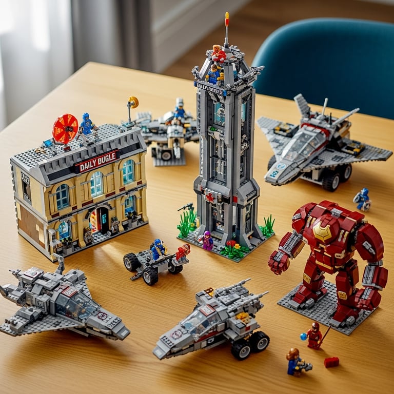My Top Picks: Best LEGO Marvel Sets for Adult Collectors