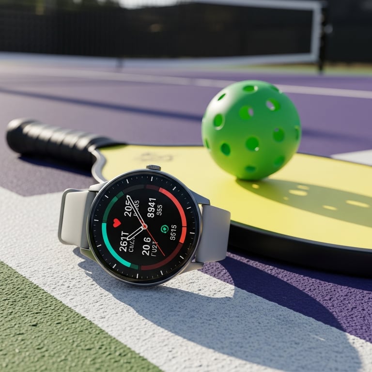Top Performance-Tracking Smartwatches for Pickleball Enthusiasts