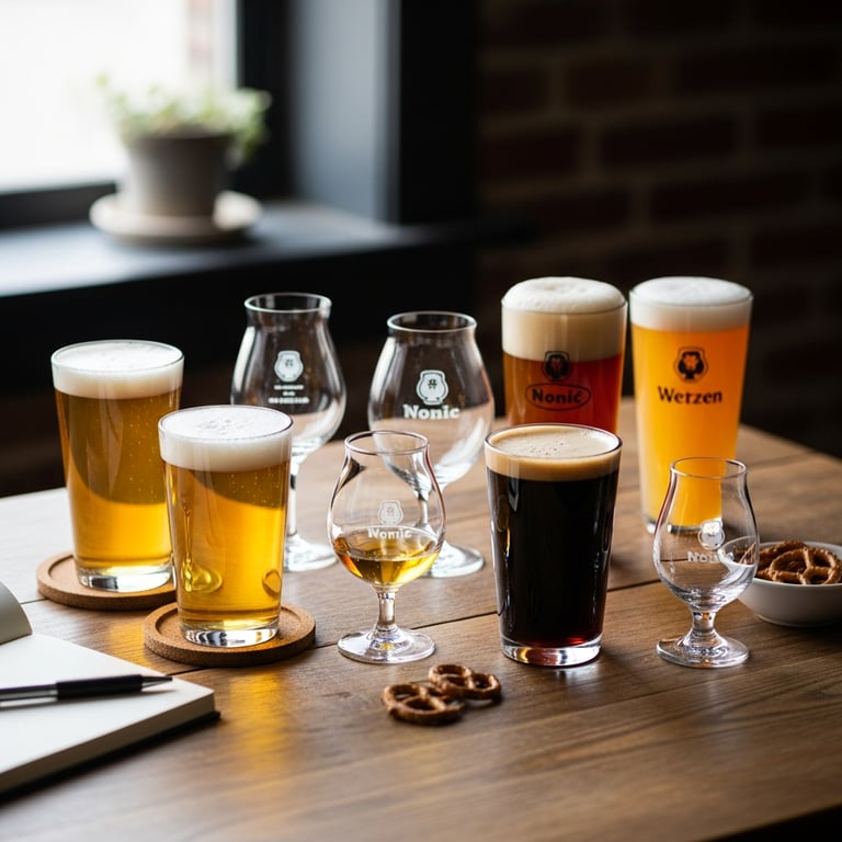 Essential Craft Beer Glassware for the Ultimate Tasting Experience