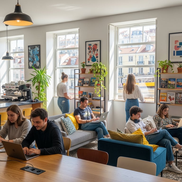 Best Hostels in Lisbon for Digital Nomads & Remote Workers