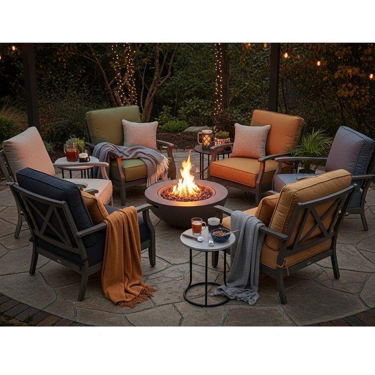 Most Comfortable Outdoor Lounge Chairs for Fire Pit Areas