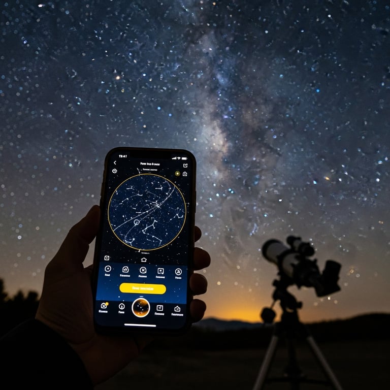 Top Mobile Apps for Stargazing and Telescope Control