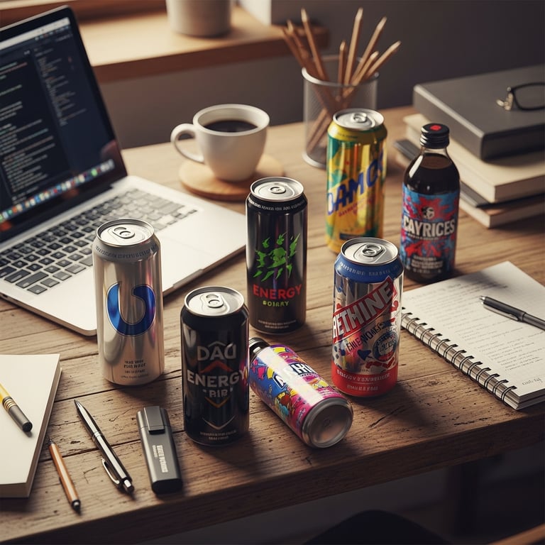 Top Energy Drinks for Pulling All-Nighters