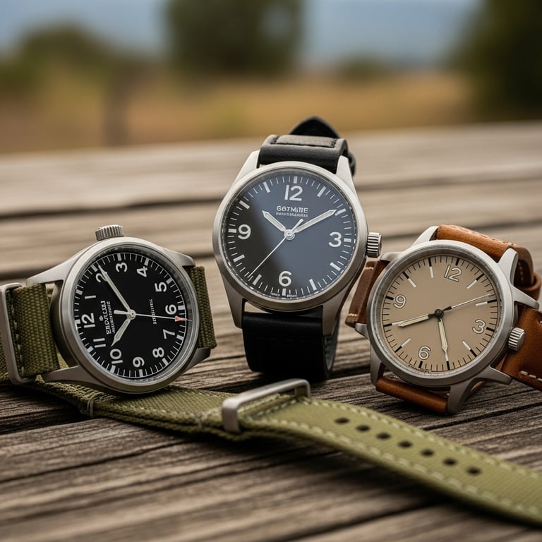 Essential Field Watches for Men: Rugged Style Under $500