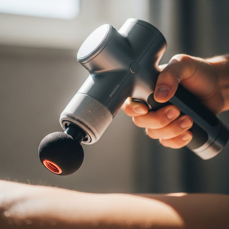Top Massage Guns with Specialized Heated or Cold Attachments