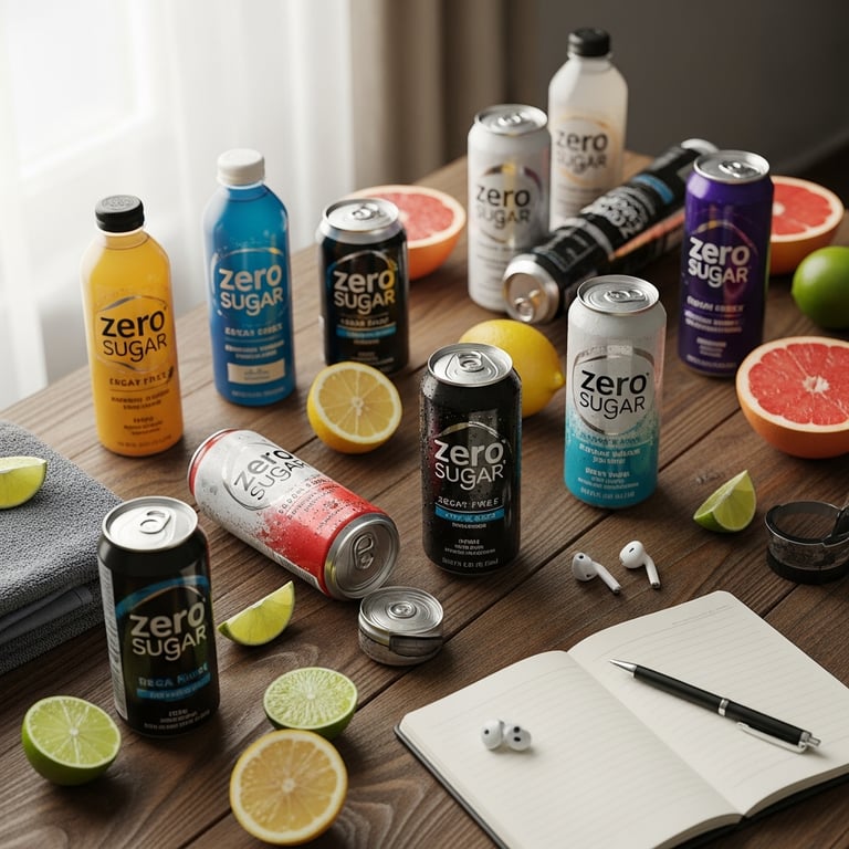 Best Zero-Sugar Energy Drinks for a Clean Boost